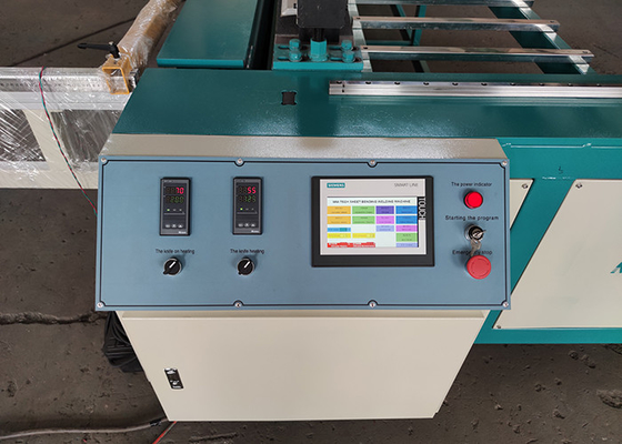 Cnc 3000mm Hdpe Mesin Las Lembar Butt Fusion Rolling 90 Derajat