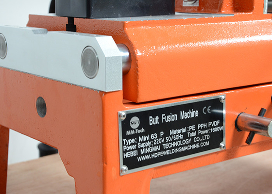 20-110mm Manual Butt Fusion Welding Machine Untuk Pipa Hdpe