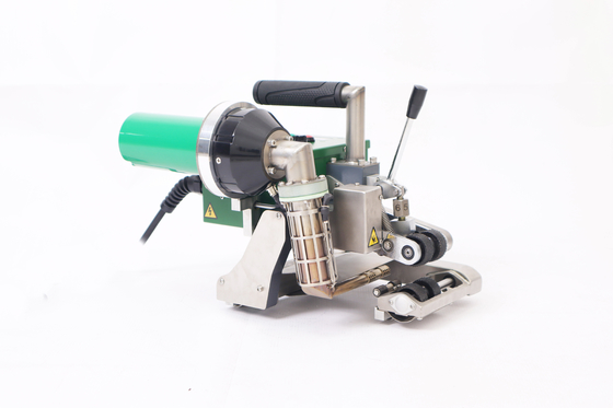 4.2m / Min 220v Hdpe Pvc Plastic Hot Wedge Welder Untuk Pond Liner