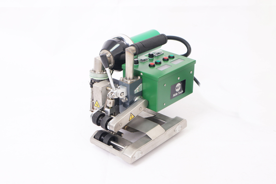 Tumpang Tindih Hot Air Hdpe Wedge Welder Untuk Tangki Ikan