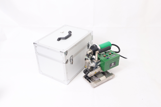Hdpe Hot Air Pond Liner Welding Machine Kontrol Suhu Untuk Plastik