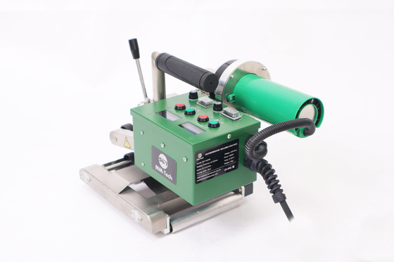 Tumpang Tindih Hot Air Hdpe Wedge Welder Untuk Tangki Ikan