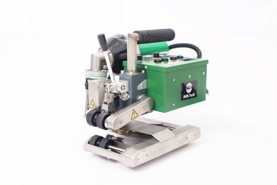 Hdpe Hot Air Pond Liner Welding Machine Kontrol Suhu Untuk Plastik