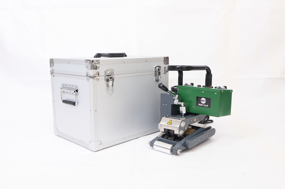 220V Digital Display Hot Wedge Geomembrane Welder Untuk Penambangan