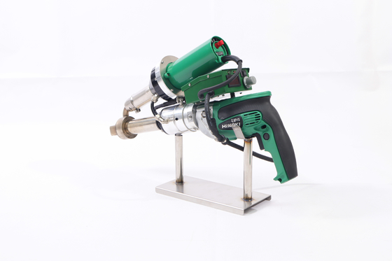 Tangki Sistem Pemanas Tunggal Hdpe Extrusion Welder Hot Air Geomembrane Gun