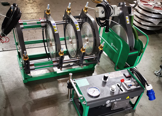 Fusion Hydraulic Butt Welder Untuk Pengelasan Pipa Hdpe 90mm