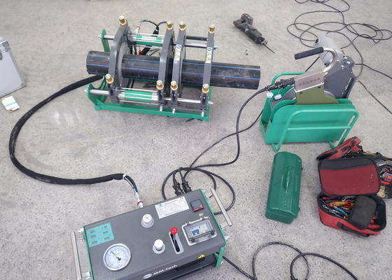 Fusion Hydraulic Butt Welder Untuk Pengelasan Pipa Hdpe 90mm