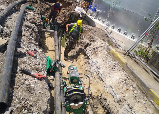 Mesin Las Butt Fusion Hdpe Hidrolik Untuk 280mm
