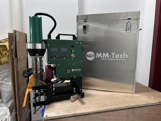 Mesin Las Terpal Udara Panas 3600W SWT-PAU Tipe Meja Penjahit Spanduk PVC Mesin Las Hem