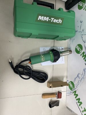 Pistol Udara Panas 1600W dengan Suhu 20-620°C dan Volume Udara Max 180L/min untuk Pengelasan Plastik PVC