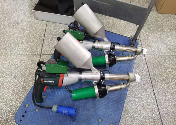 Plastik Pelet Udara Panas 1600w Mesin Las Ekstrusi